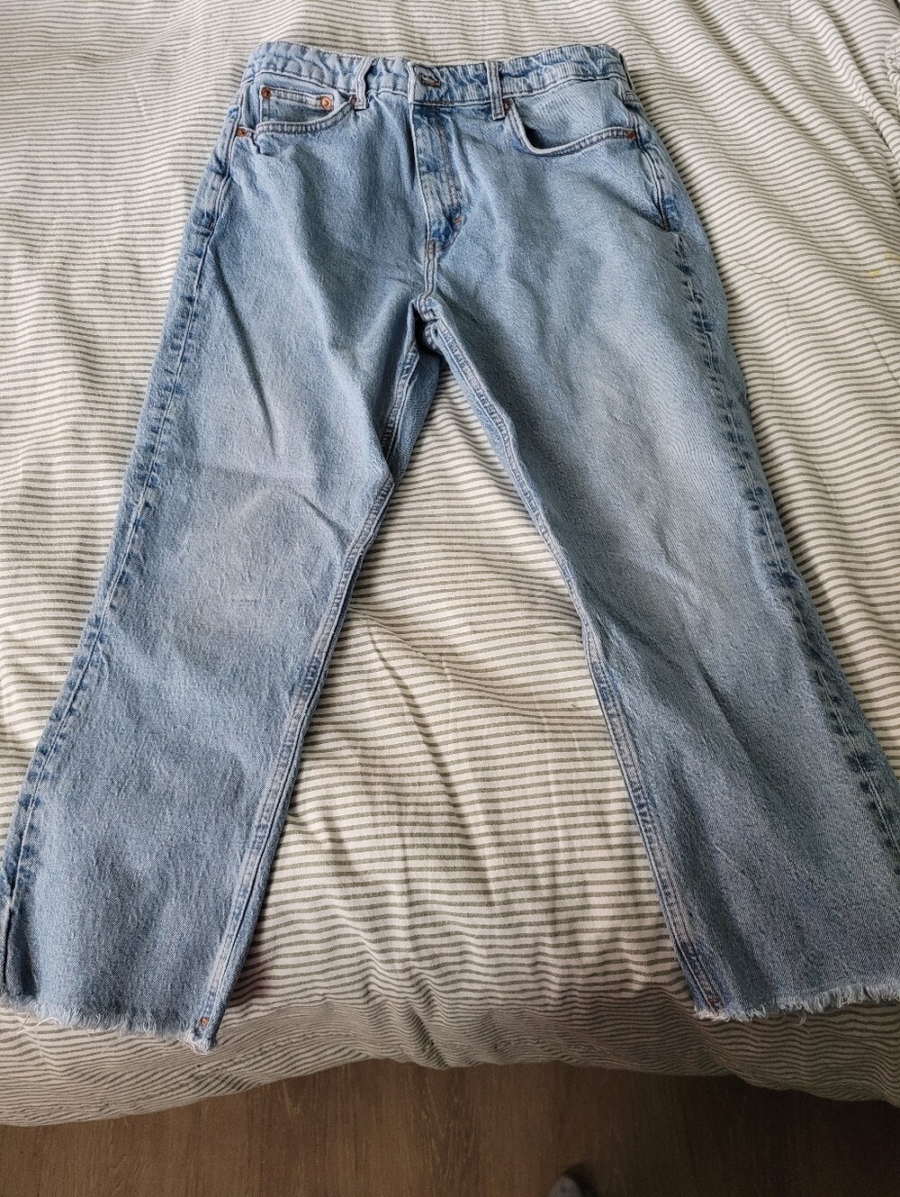 Topshop Classic Light Blue Womens Jeans - Casual Everyday Fit